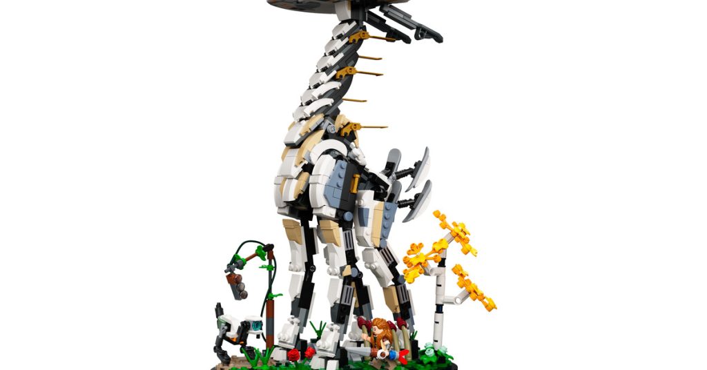 The latest Lego video game collaboration is the awesome looking Horizon Forbidden West set