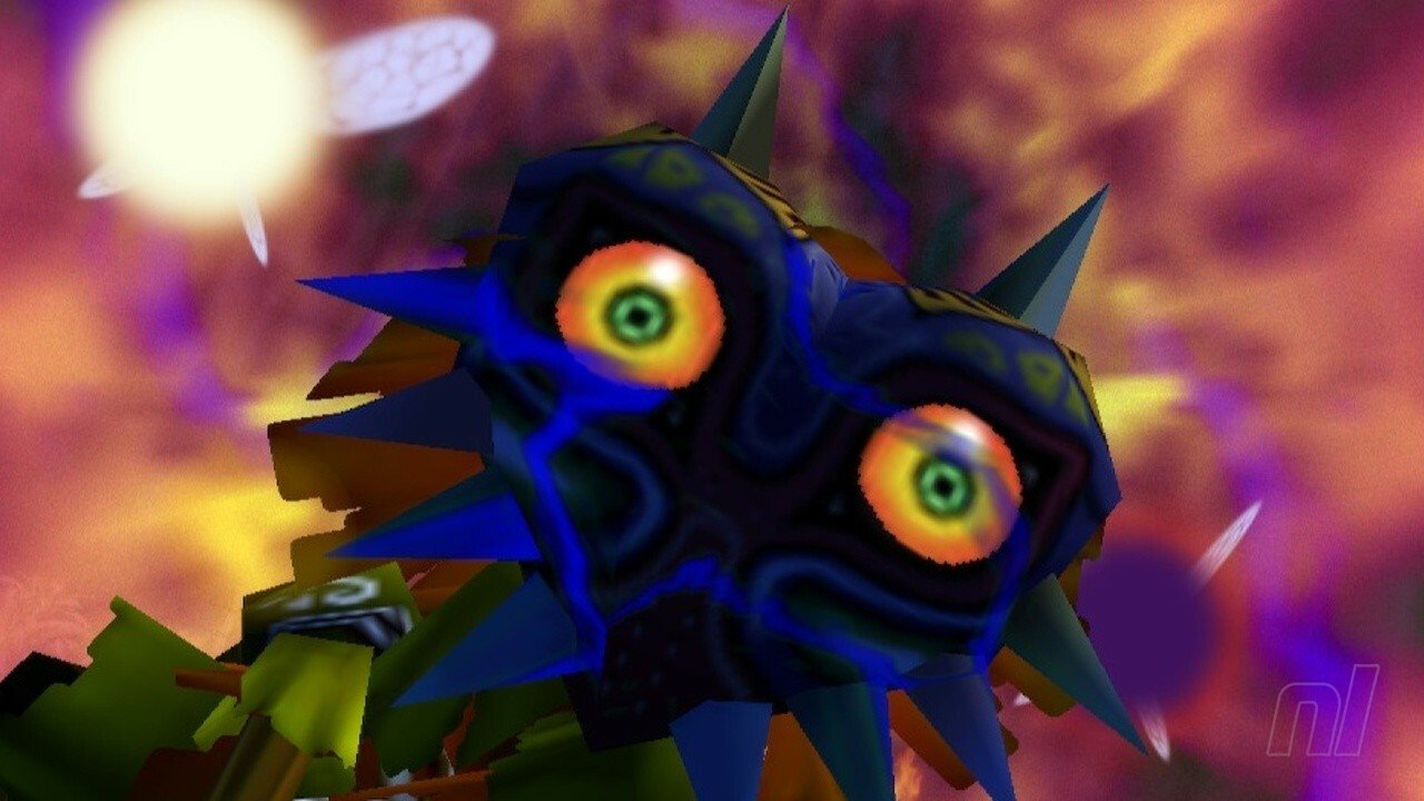 Zelda: Majora’s Cutscene Mask when switching apparently “more refined to N64” from Wii Virtual Console emulation