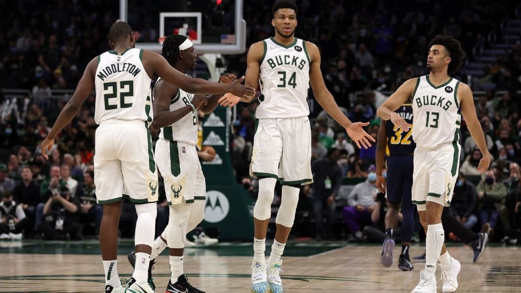 Bucks' Giannis Antetokounmue scores fourth-fewer shots in a 50-point game in NBA history