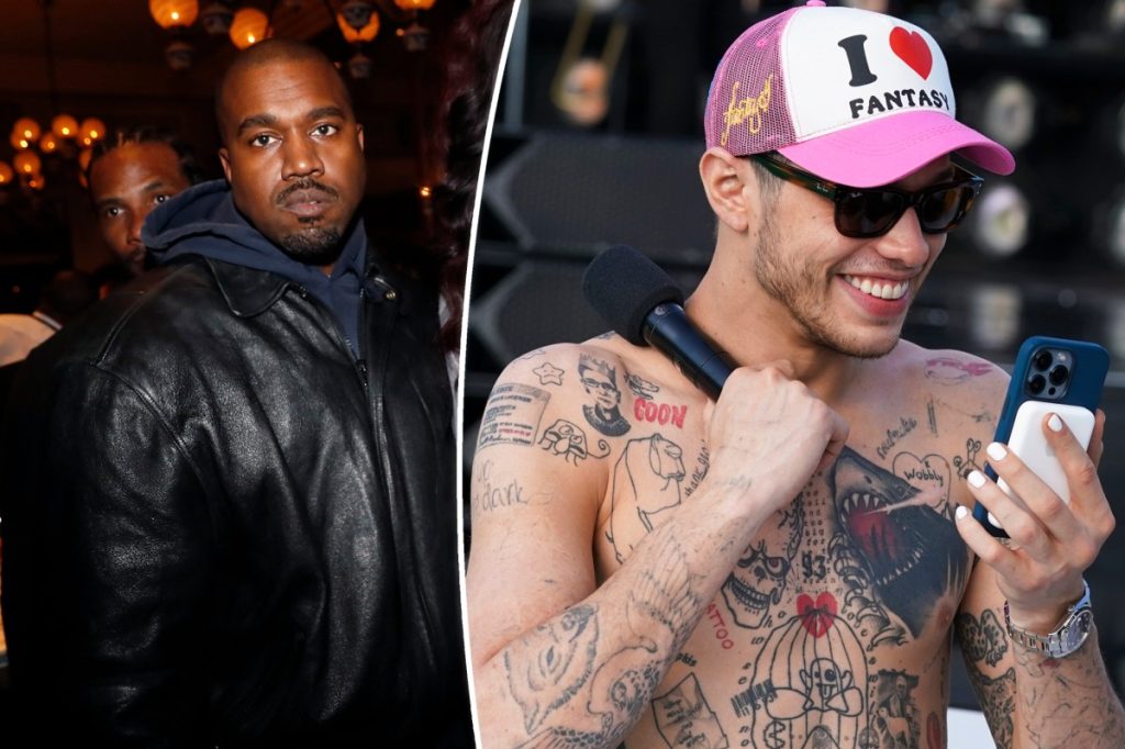 Kanye West is following Pete Davidson's new Instagram account