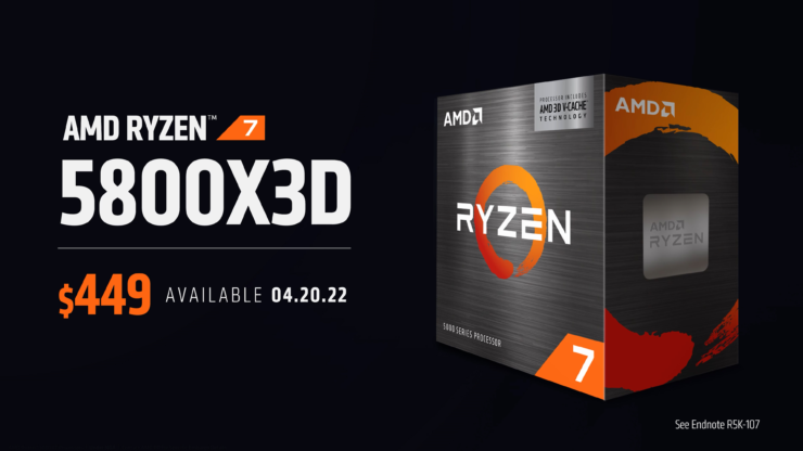 AMD confirms ‘no overclocking’ of Ryzen 7 5800X3D CPU, only memory enabled and FCLK Overclock