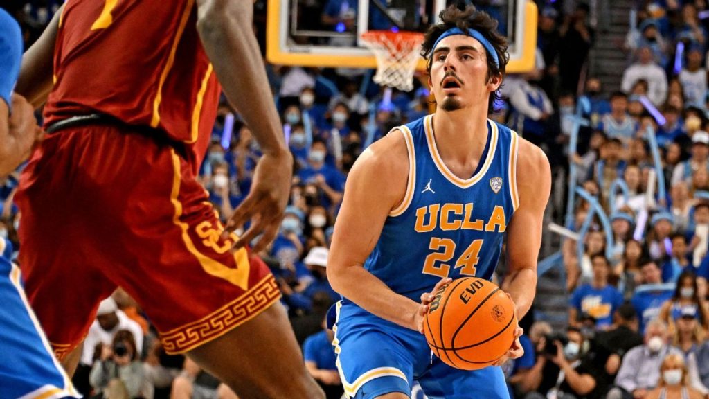 UCLA's Jaime Jaques Jr. is hoping for a showdown with North Carolina despite a sprained ankle