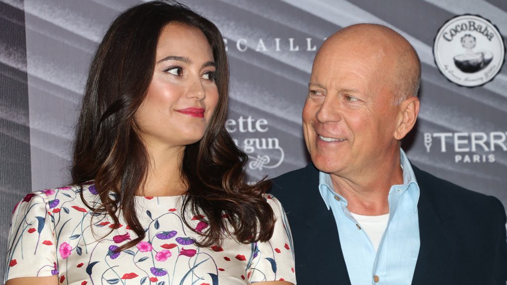 Bruce Willis, his wife Emma goes "off the net" to upload photos of their daughter