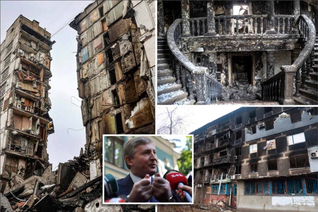 Rinat Akhmetov, Ukraine's richest man, promises to rebuild after the war