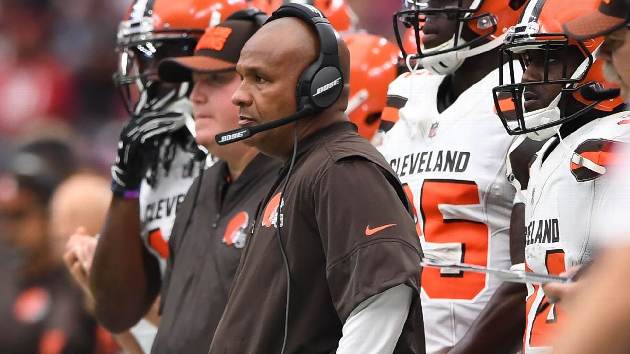 The Cleveland Browns said they “welcomed” the NFL’s investigation into former coach Hugh Jackson’s allegations
