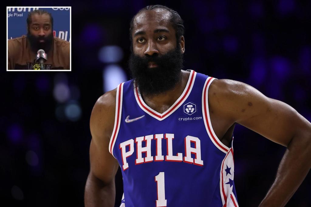 James Harden disappears in Game Six amid contract uncertainty