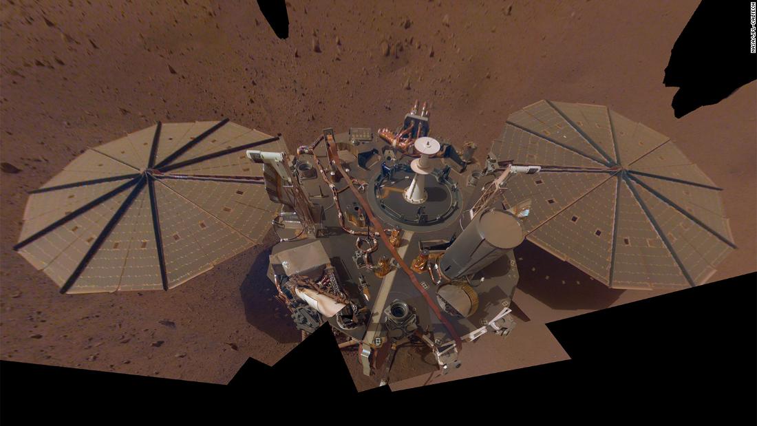 Dust-covered solar panels mean the end of NASA's Mars probe mission