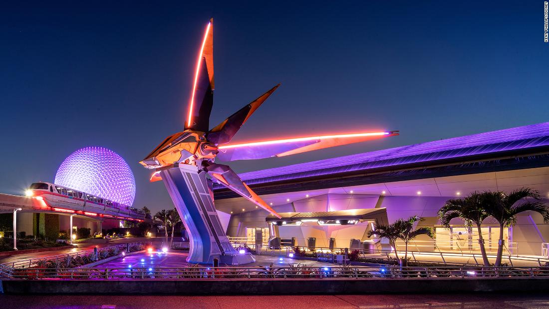Disney's Epcot needed a makeover.  Marvel Guardians of the Galaxy are here to save the day