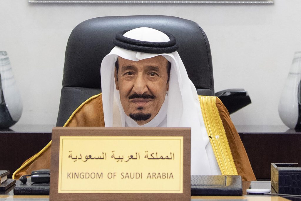 The Saudi monarch was admitted to the hospital for a colonoscopy