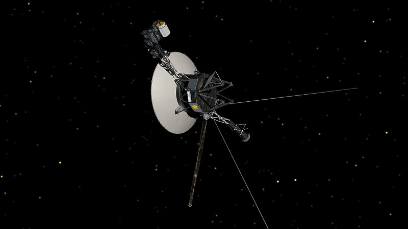 Voyager 1 talks some bullshit, but it still works