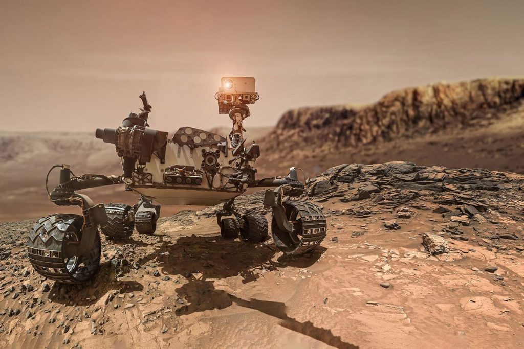 The Mars rover accidentally adopted a pet rock