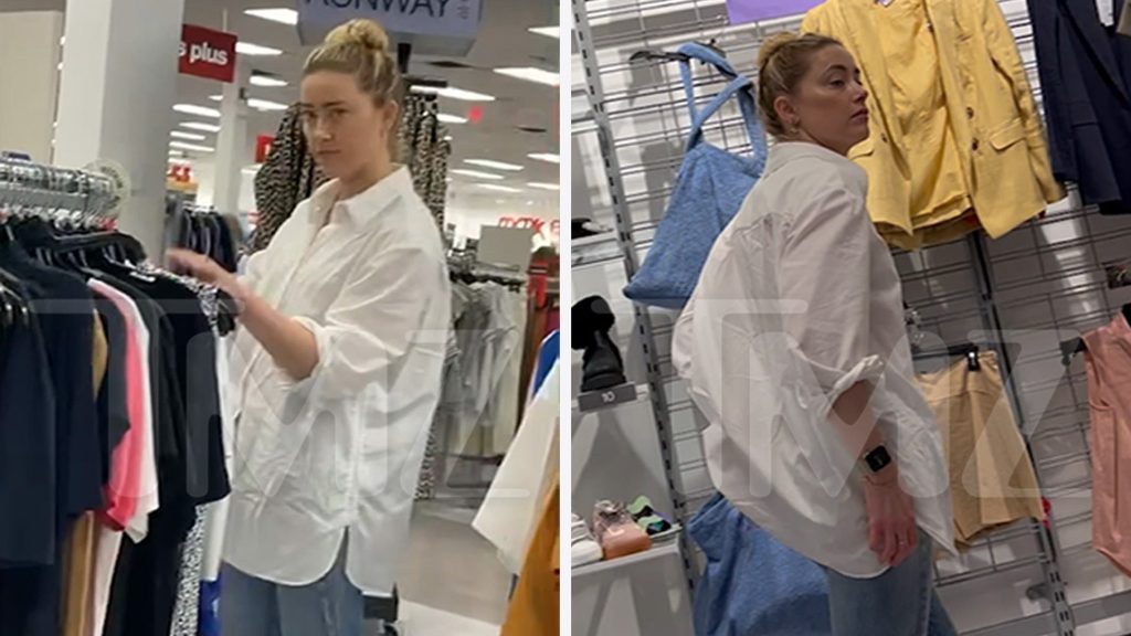 Amber Heard Spotted Shopping at TJ Maxx, $8.3 Million Loom