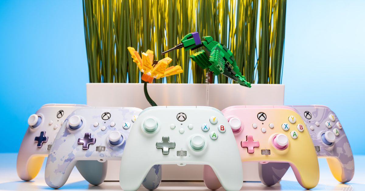 Hands-on with PowerA's new pastel-colored controllers for Xbox and PC