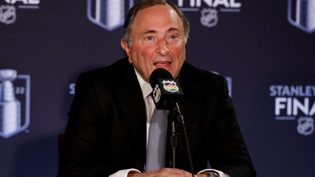 "Able to bring business stability and strength through", the NHL has generated record revenue this season