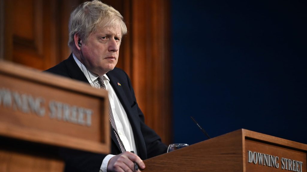 British Prime Minister Boris Johnson will face a confidence vote on Monday