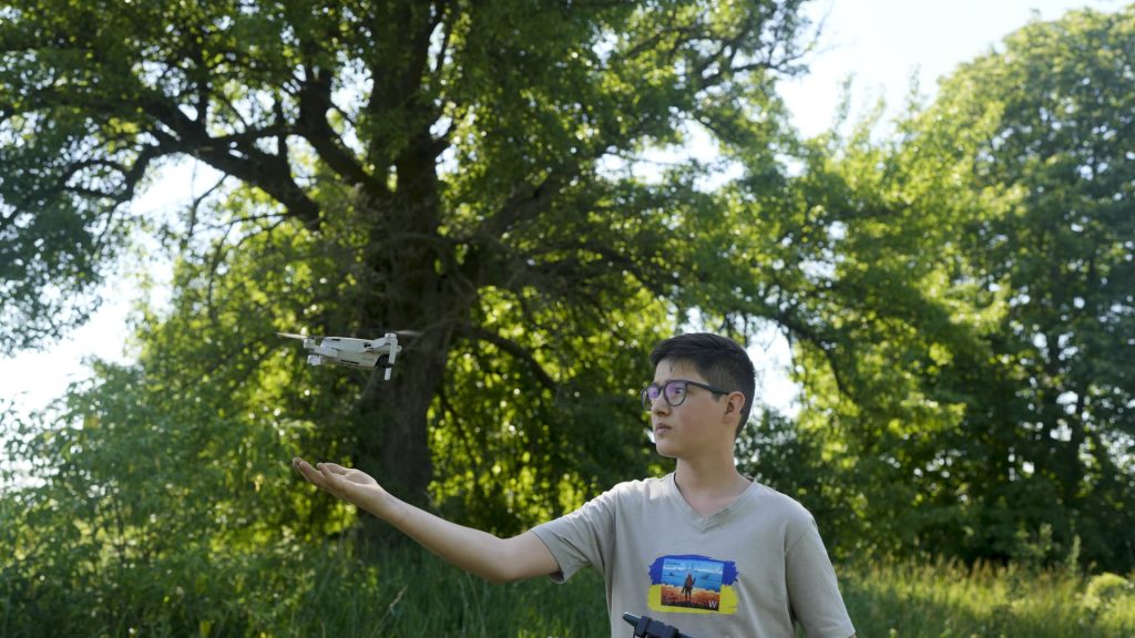 Ukraine's teenage drone champion 'happy we destroyed someone'