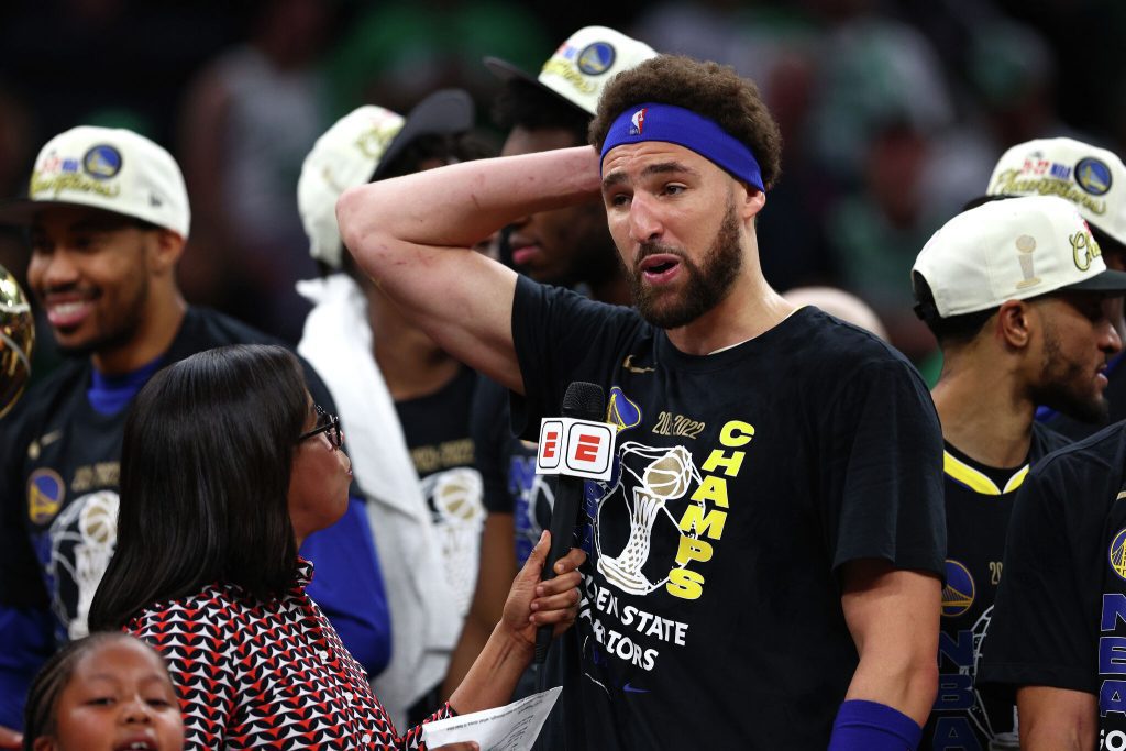 Warriors' Klay Thompson calls Grizzlies player 'freakin' bum' after winning NBA Finals