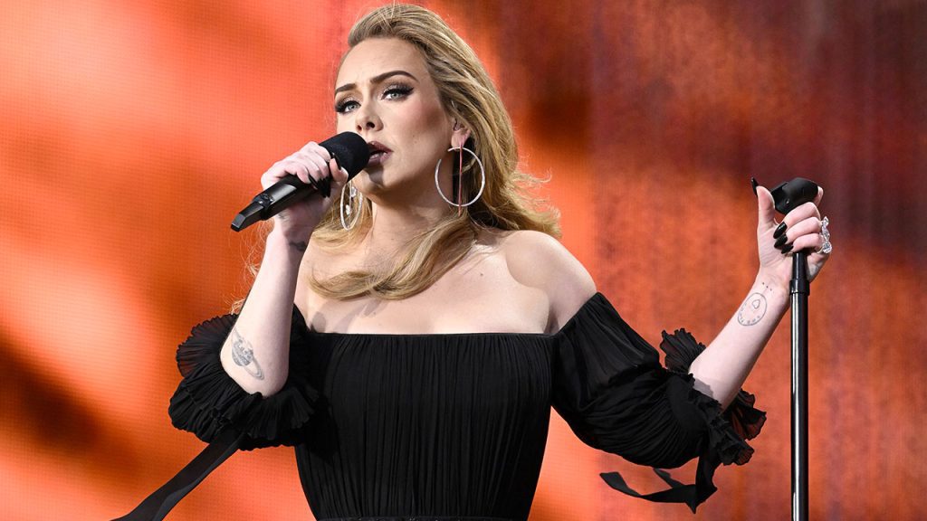 Adele is affected during the BTS Hyde Park Festival in London, and stops the show to help fans