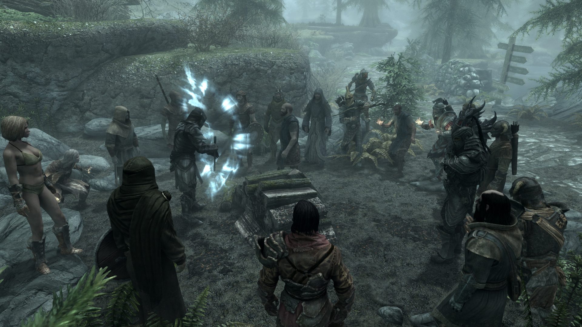 Screenshot of Skyrim Together Reborn.