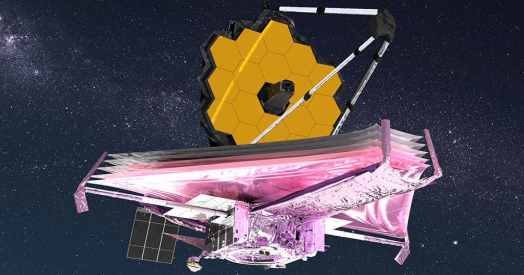 Astronomers are eagerly awaiting the first images from the James Webb Space Telescope