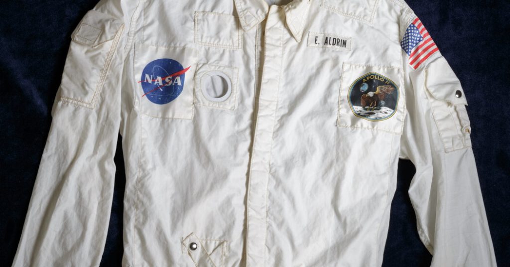 Buzz Aldrin's space memorabilia sells for over $8 million