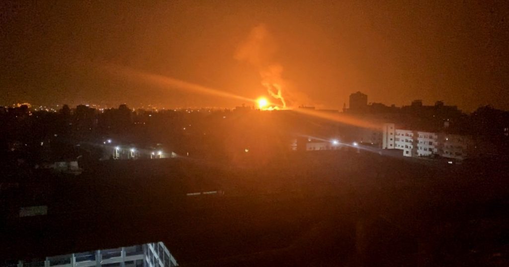 Israel launches air strikes on the Gaza Strip, but no casualties reported |  Gaza news