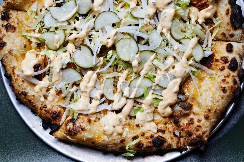 Pickle pizza started as a novelty, but now dill is great