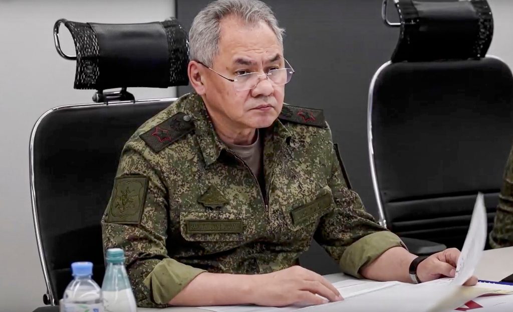 British intelligence reported that Russian officers and soldiers may have been mocking Shoigu because of him "inactive" Leadership. 
