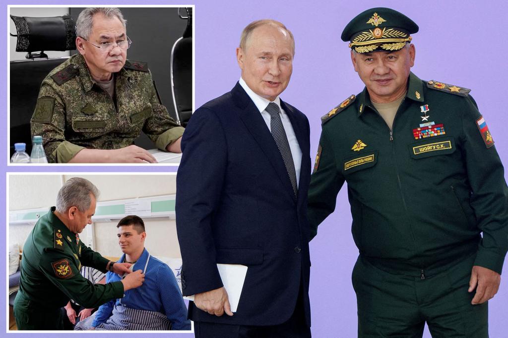 Russian Defense Minister Sergei Shoigu "marginalizes" Putin