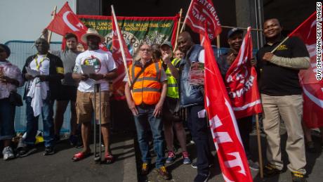The biggest rail strike in 30 years began on Monday night with trains across the UK cancelled most days of the week. 