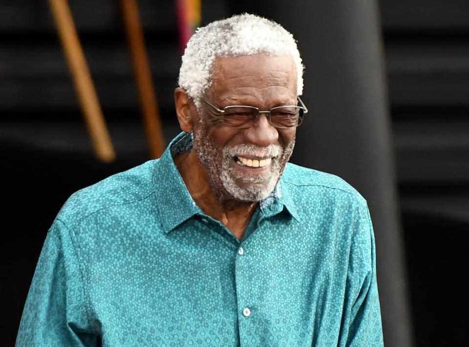 Bill Russell wore the No. 6 in the NBA.