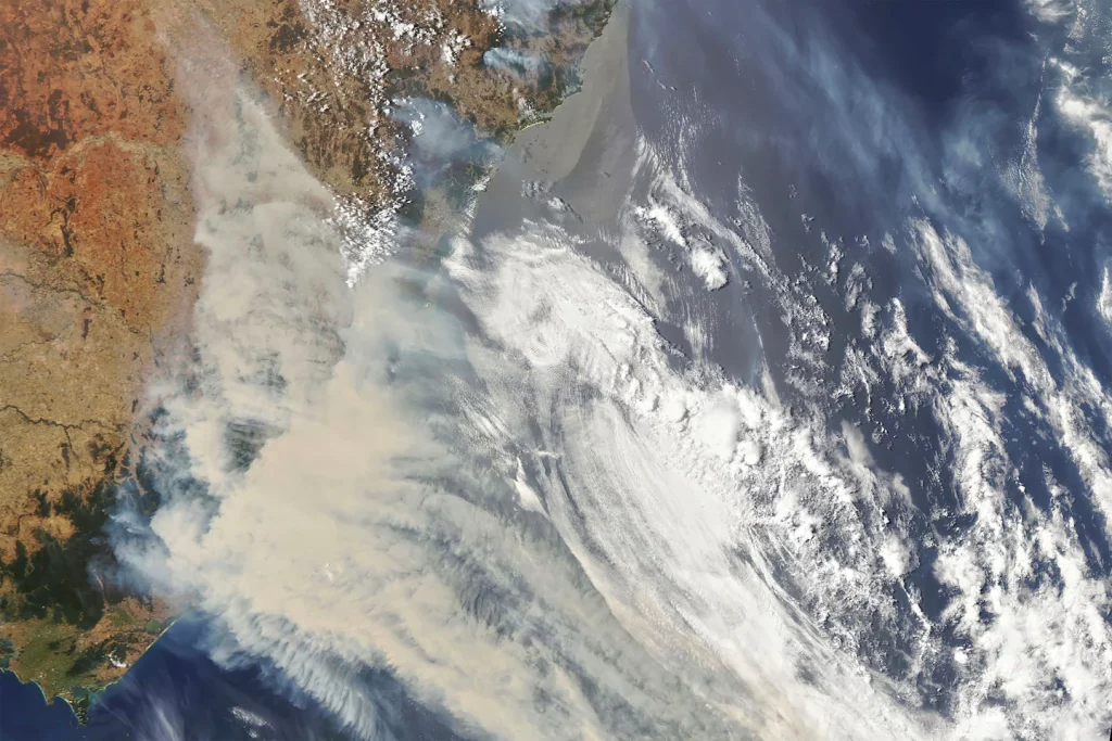 Study says Australian fires have damaged the ozone layer and warmed the stratosphere