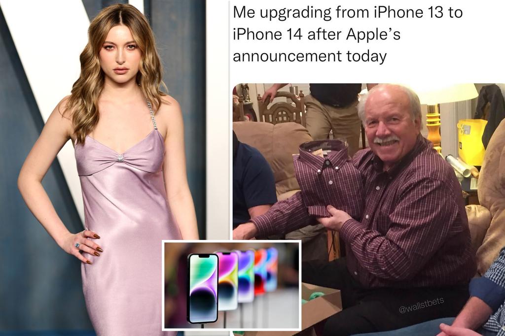 The daughter of supermodel Steve Jobs, Eve mocks the new iPhone