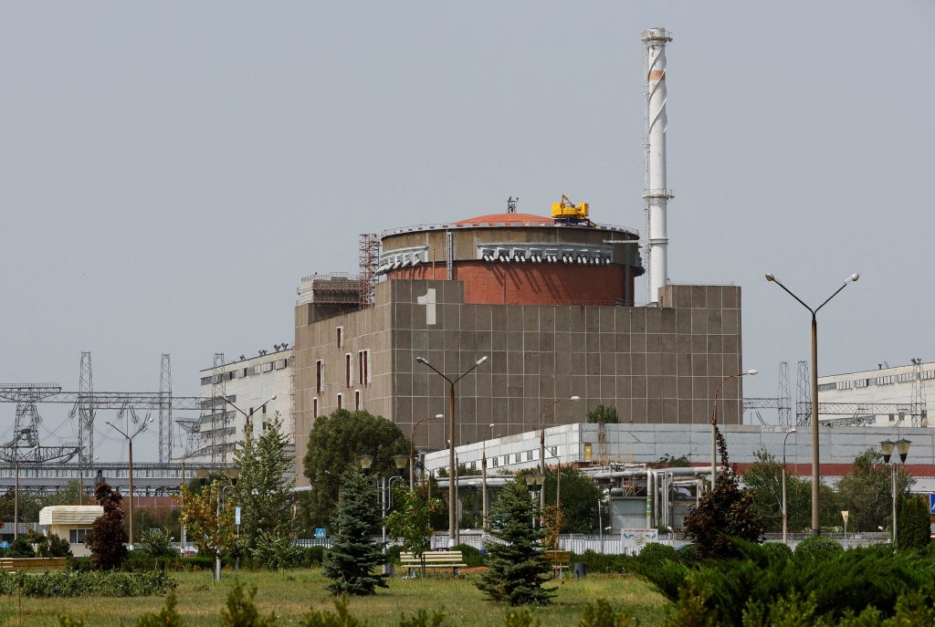 Ukraine nuclear power plant halts operations as a safety measure