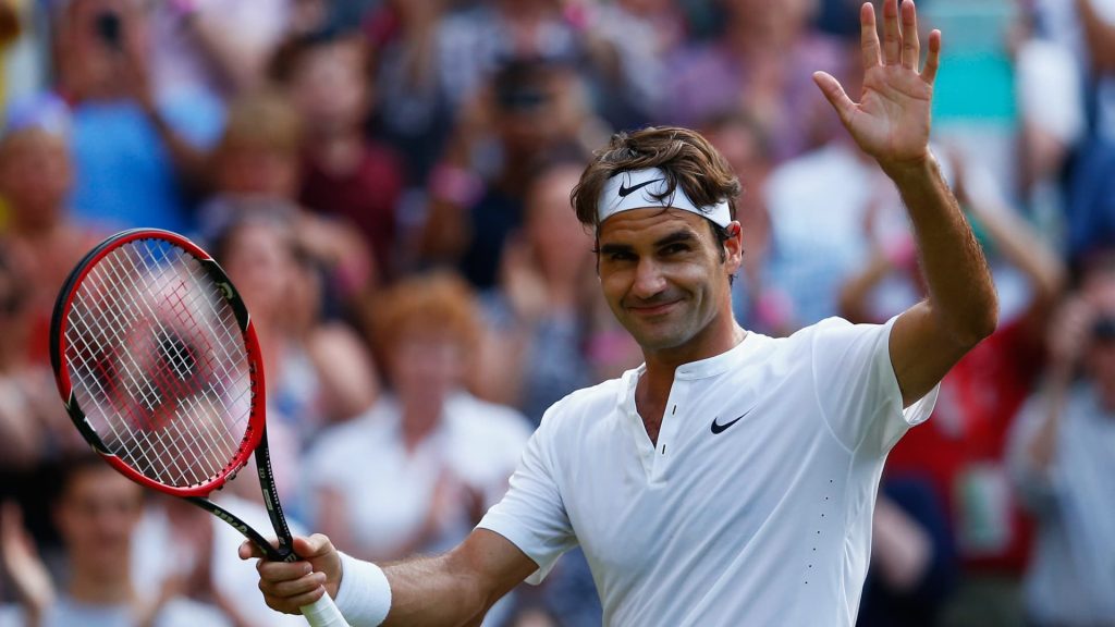 Roger Federer, the great Swiss tennis player, announces that he is leaving the sport
