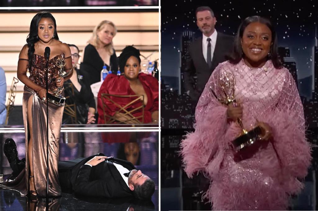 Jimmy Kimmel Apologizes To Quinta Bronson For Emmys: 'I Drank Too Much'