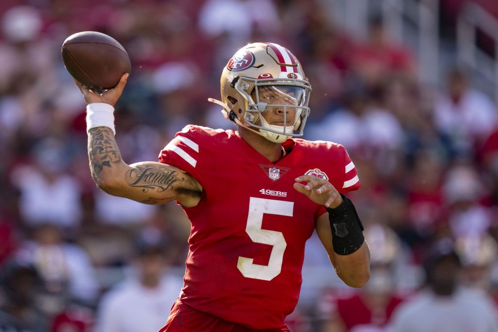 49ers QB Trey Lance Out of the Year