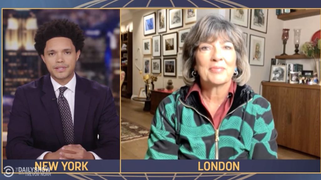 Christiane Amanpour reveals on 'The Daily Show' why she never wore this hijab