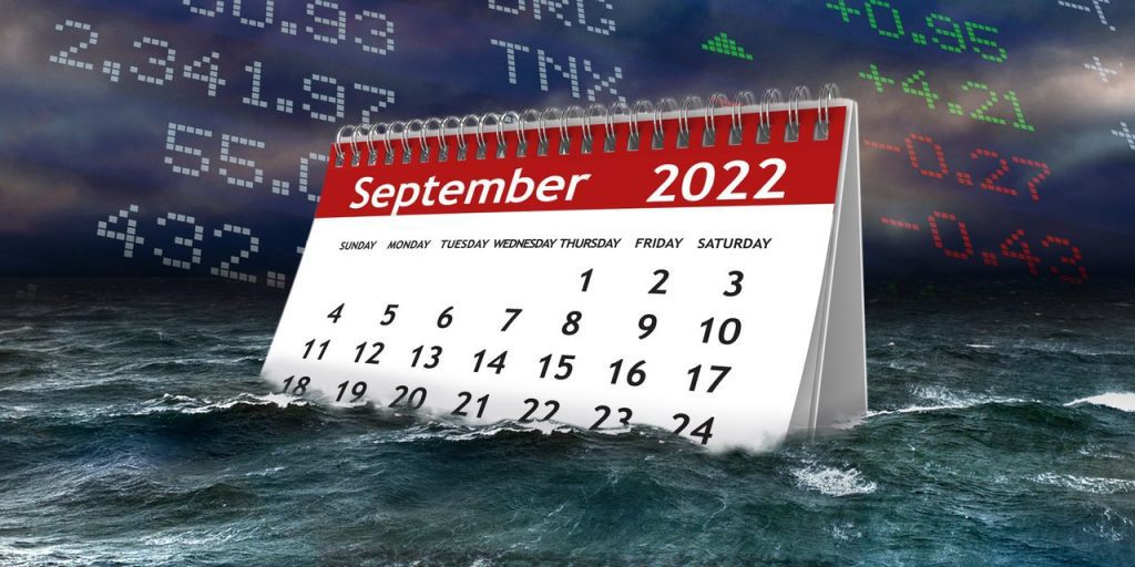 Summer stock market momentum ran out.  What does history say about september.