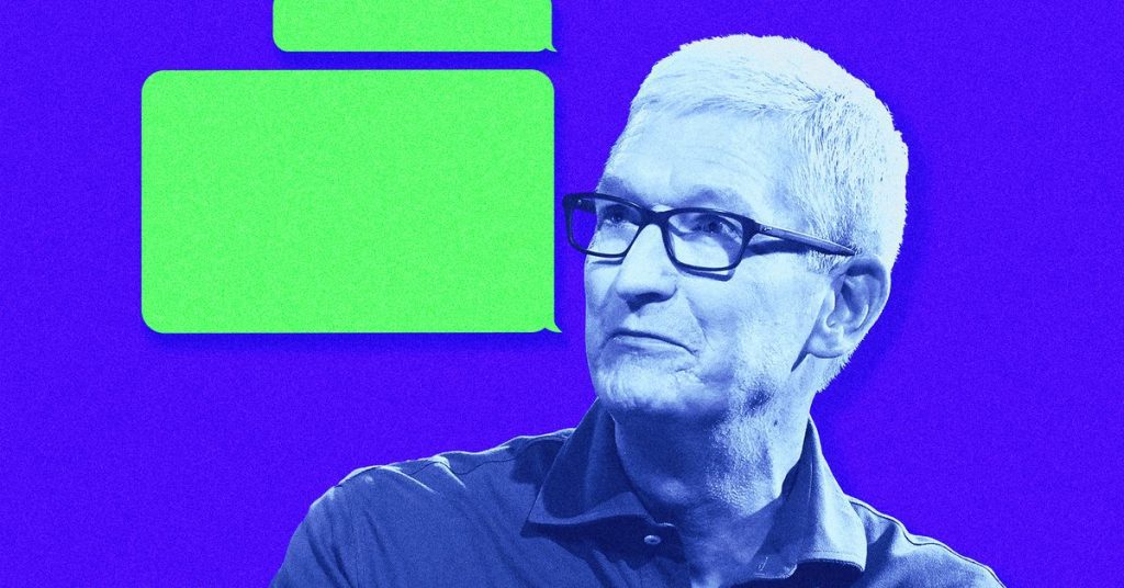 Tim Cook reveals the real reason why Apple didn't add RCS to the iPhone