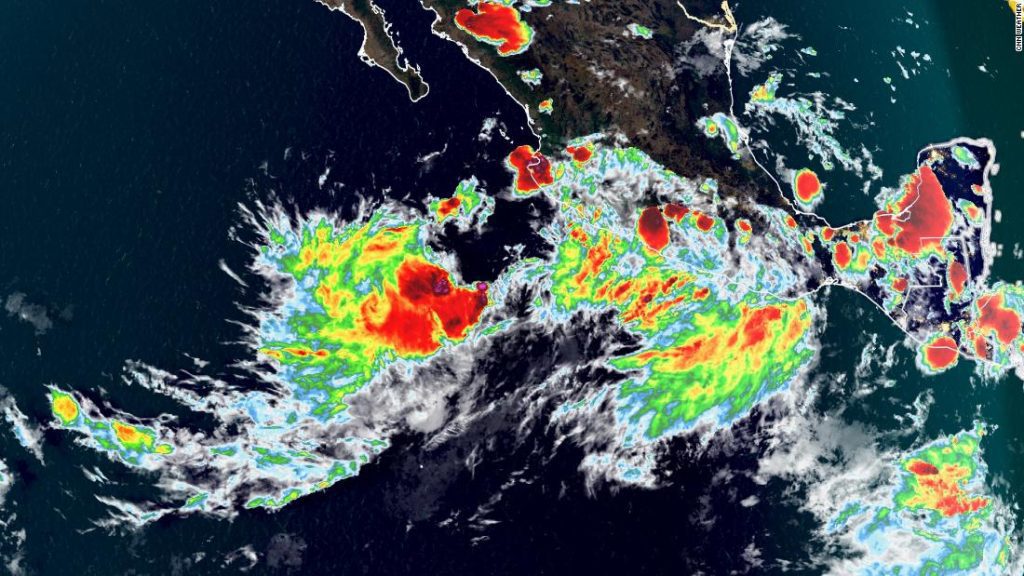 Tropical Storm Madeleine forms off the west coast of Mexico