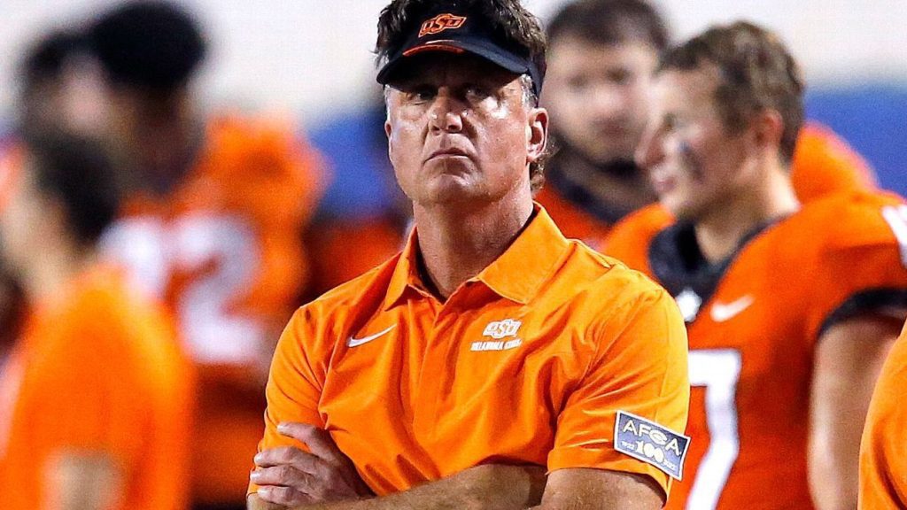 When it comes to the end of the Bedlam football rivalry, coach Mike Gundy insists "Oklahoma State has no part in this."