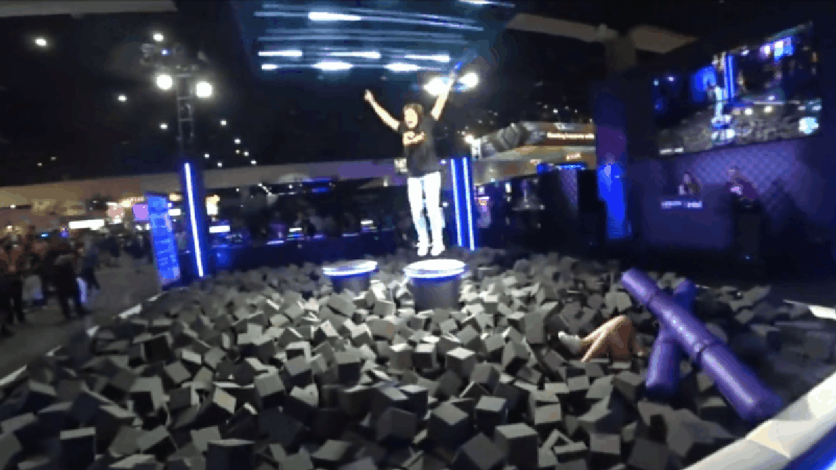 Adriana Chechik breaks her back in TwitchCon Foam Pit Accident