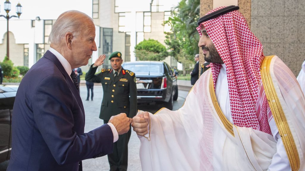 Saudis said Biden's Musharraf asked Saudi Arabia to delay OPEC production cuts for a month