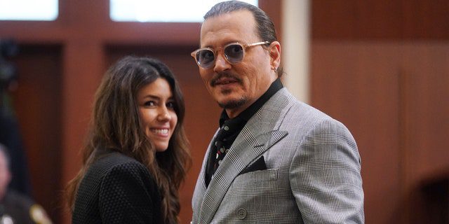 Johnny Depp and attorney Camille Vasquez appeared in court in the June defamation trial against ex-wife Amber Heard.