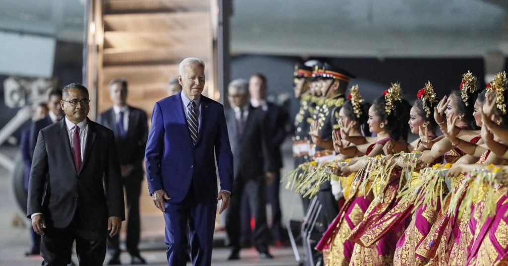 Biden says during the G20 leaders meeting that the United States does not seek conflict with China