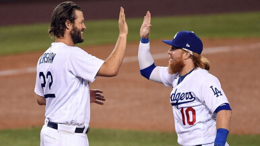 Dodgers reject Justin Turner's option, don't extend qualifying bid for Clayton Kershaw