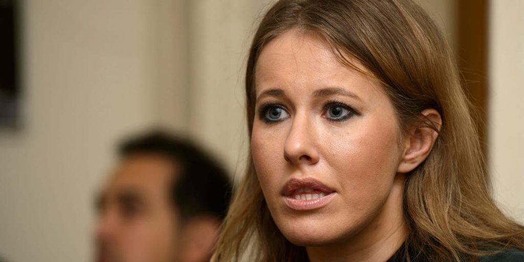 Ksenia Sobchak says she has been in "trouble" since she fled Russia