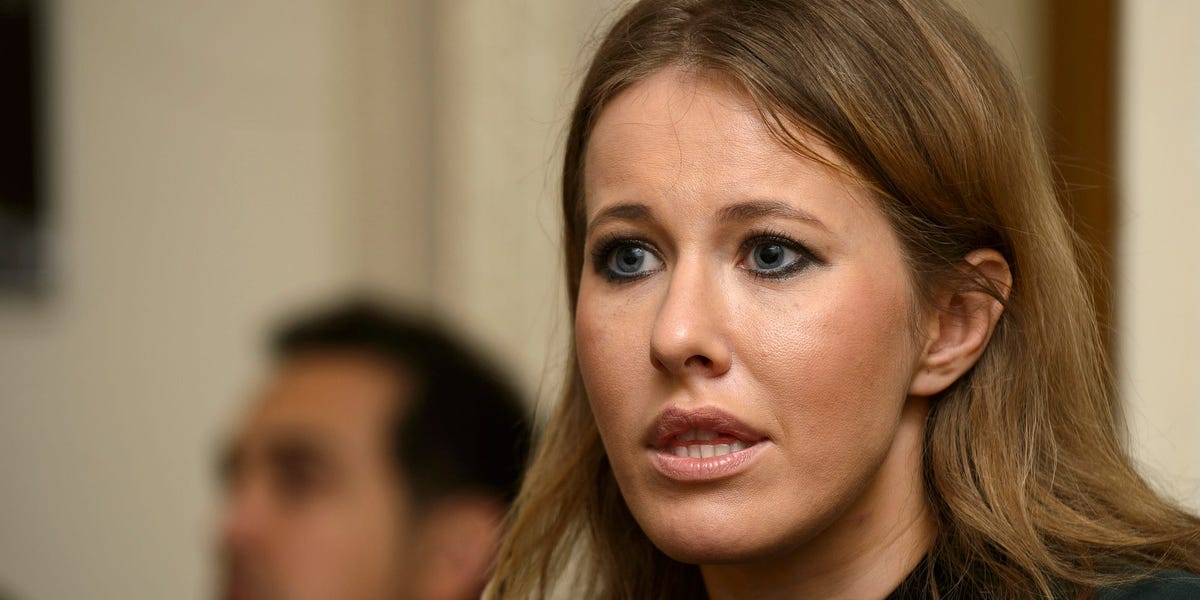 Ksenia Sobchak says she has been in “trouble” since she fled Russia