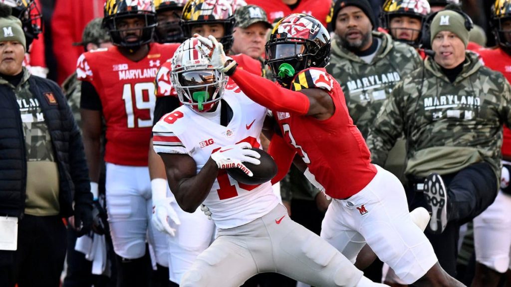 Ohio State vs. Maryland score, takeaway: Dalan Hayden powerhouses the No. 2 Buckeyes after Tripps' annoyed thinker